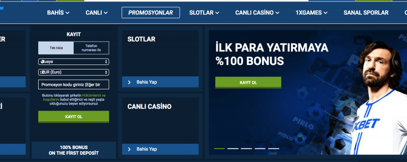 1xBet Promosyon Kodu