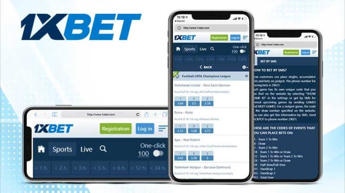 AKILLI İNDİR VERSİYONU İÇİN CEP TELEFONU 1XBET