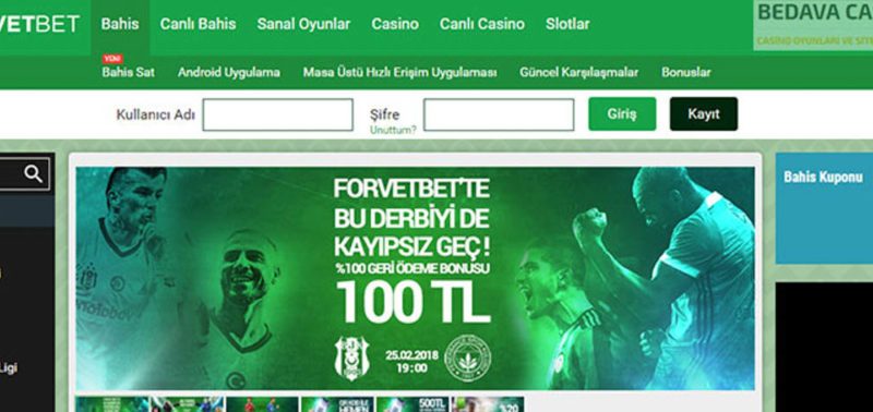 Forvetbet Promosyon Kodu