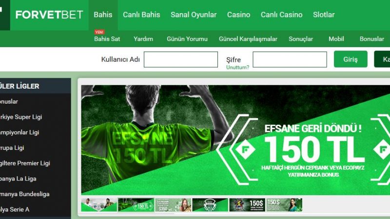 Forvetbet Mobil Indir