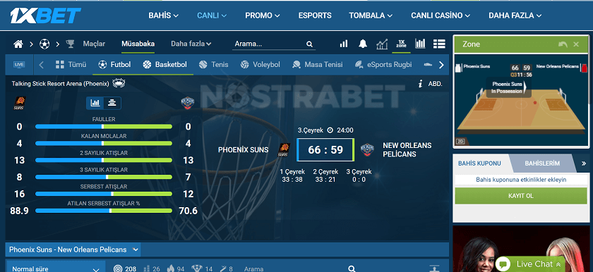 1xBet in Lübnan