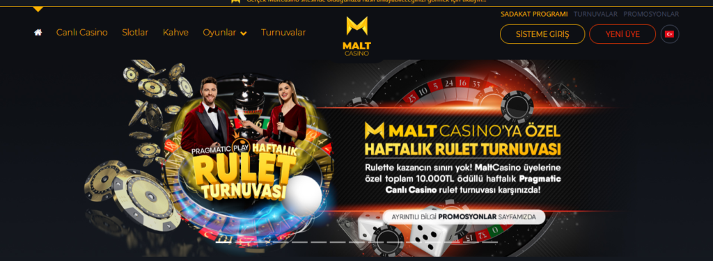 Malt Casino, oyuncuların finansal işlemlerini sorunsuz